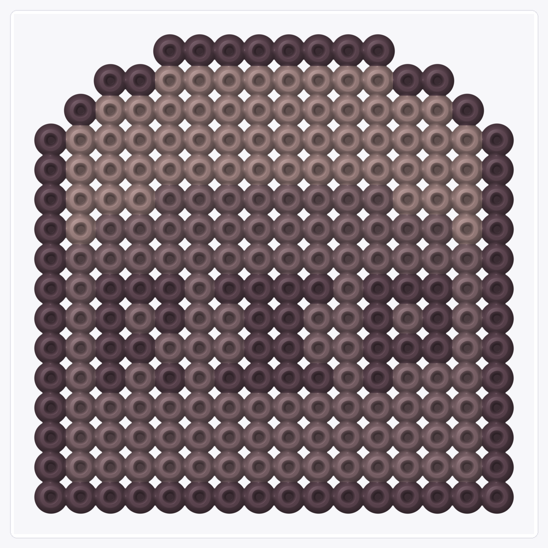 RIP Tombstone — Perler Bead Pattern — 16×16 perler bead pattern chart