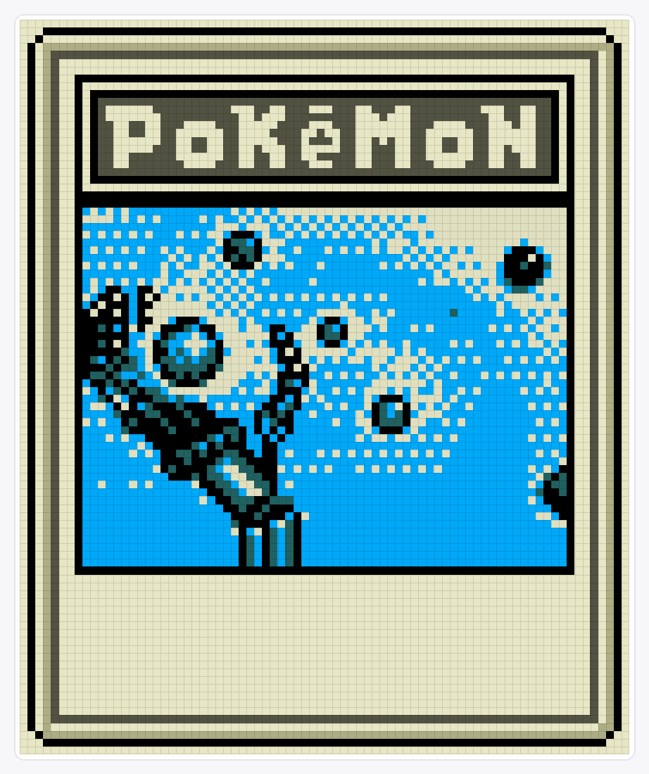 Energy Search TCG — 94×78 loom bead pattern chart