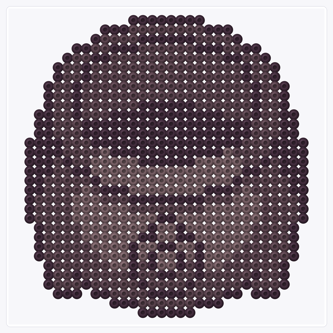 Witch Cauldron — Perler Bead Pattern — 32×32 perler bead pattern chart