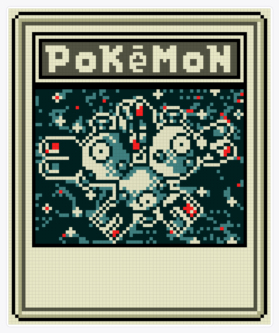 #082 Magneton TCG (2) — 94×78 loom bead pattern chart