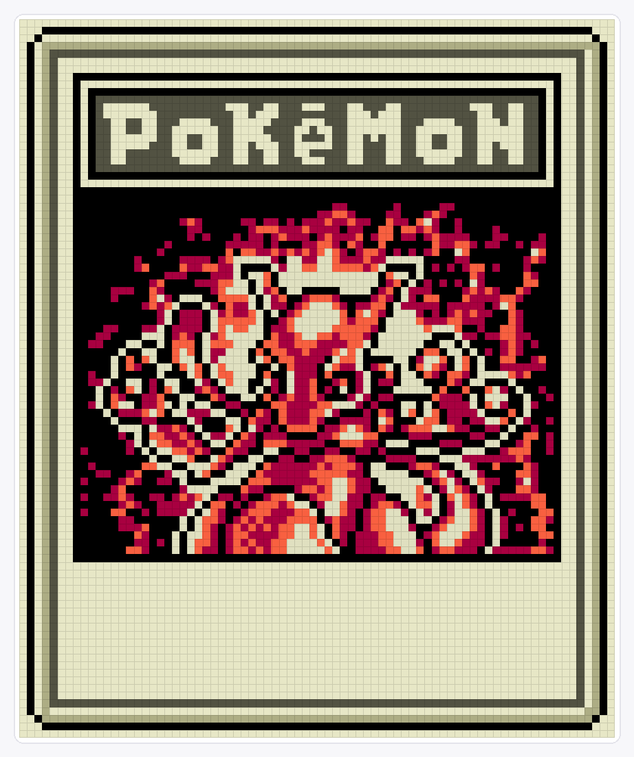 #150 Mewtwo TCG (3) — 94×78 loom bead pattern chart