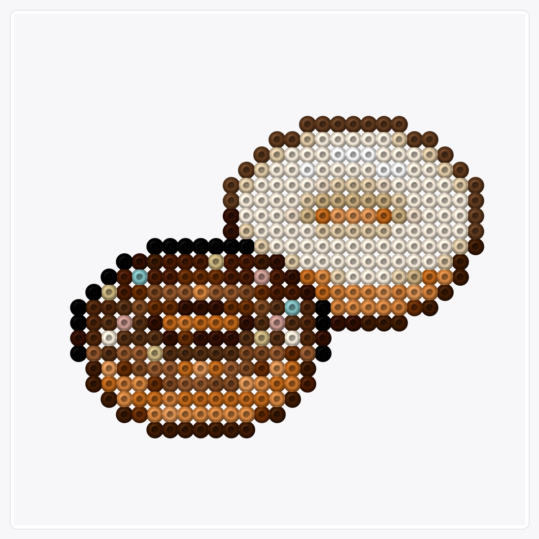 Donut — Perler Bead Pattern — 32×32 perler bead pattern chart