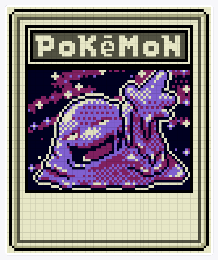 #089 Muk TCG — 94×78 loom bead pattern chart